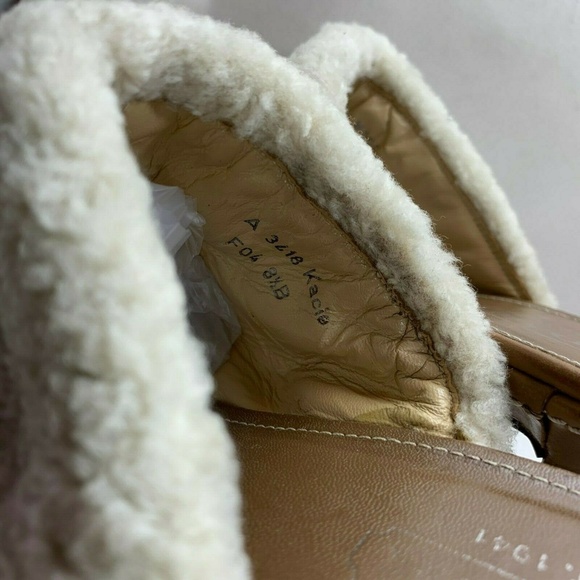 Coach Heel Slippers 3418 Kacie Womans Size 8.5 Tan - Picture 7 of 7